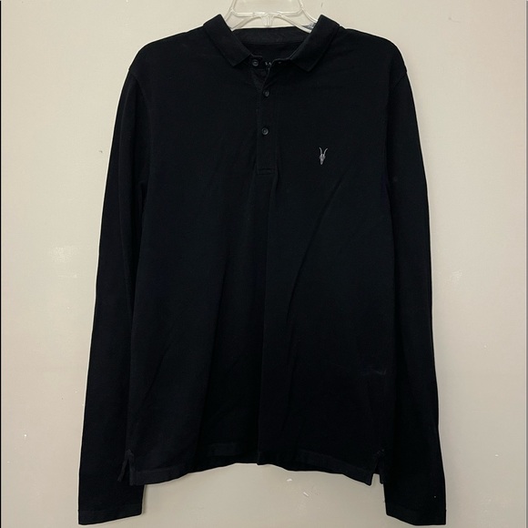 All Saints Shirts All Saints Long Sleeve Henley Mens Poshmark